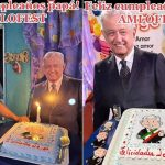 Fan of AMLO show in viral video at his AMLO-themed birthday party