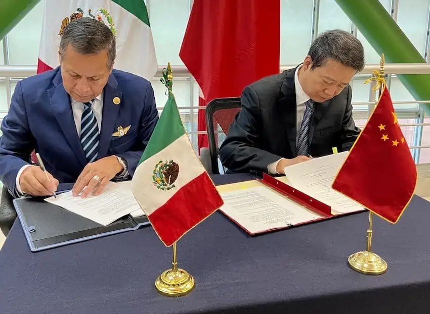Air journey choices to develop between China and Mexico