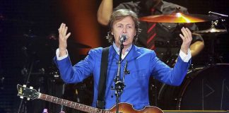 Paul McCartney on tour at in Mexico City