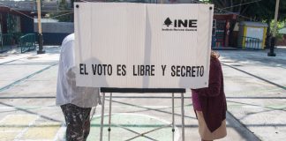 Voters in Mexico City