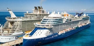 Cruise ship in Cozumel