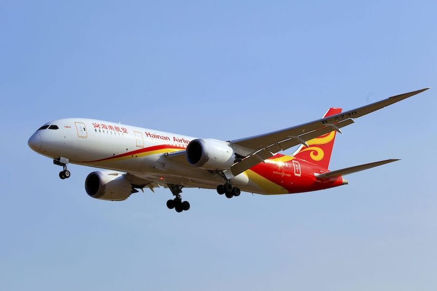 Hainan Airlines Boeing 787-8