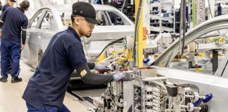 BMW plant in San Luis Potosi, Mexico