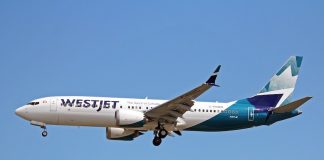 WestJet 37-MAX 8