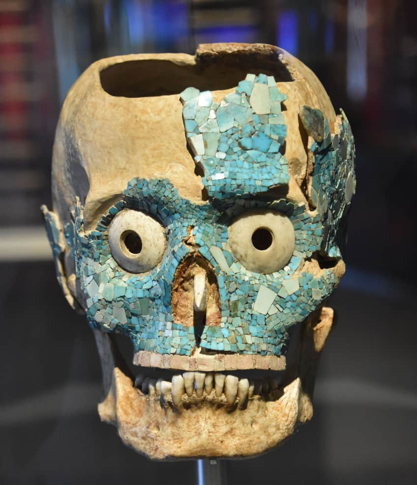 Figure in Oaxaca museum