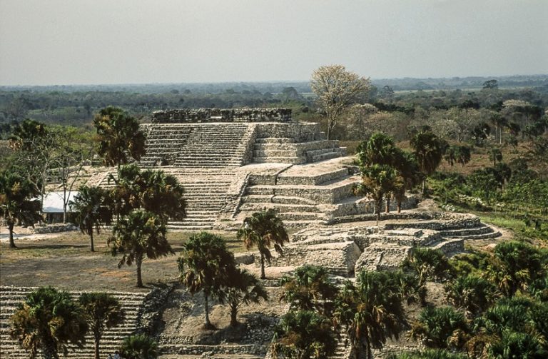 Structure 1 at El Tigre, Campeche.