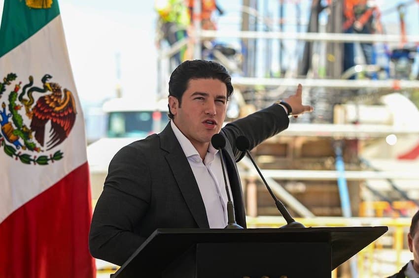 Gobernador de Nuevo León Samuel García