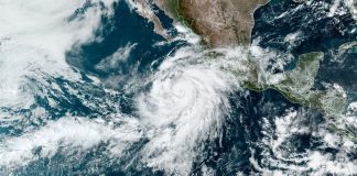 Hurricane Hilary from space