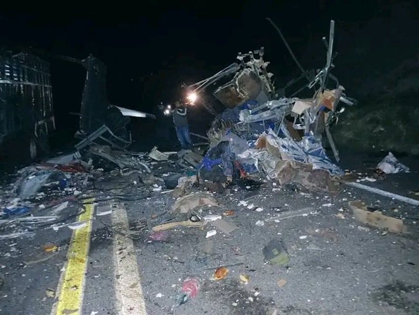 Oaxaca bus crash