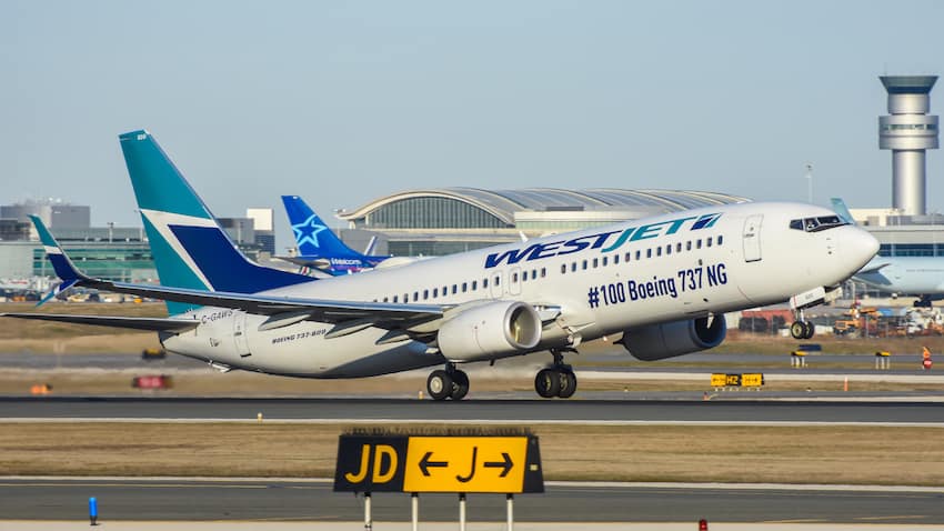 WestJet Boeing 737-800NG