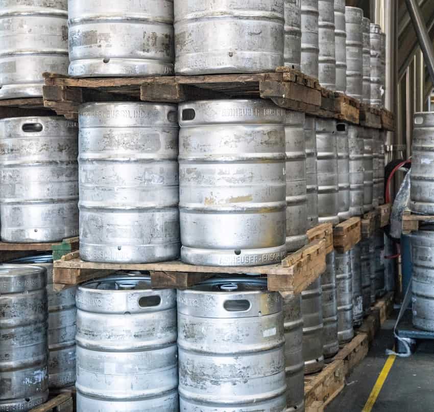 Beer kegs