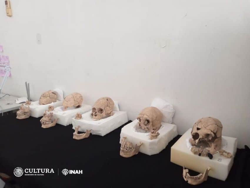 INAH reviews on sacrificial victims at historic Maya website in Tabasco