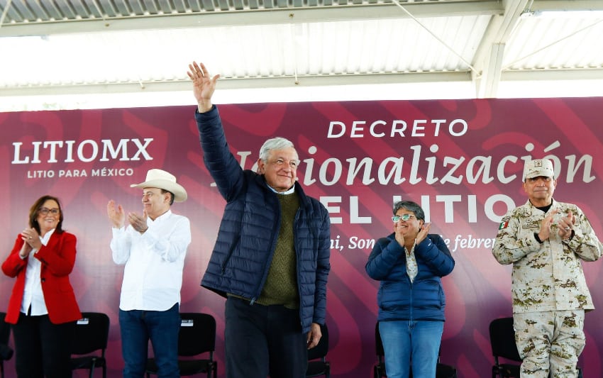 AMLO nacionaliza el litio