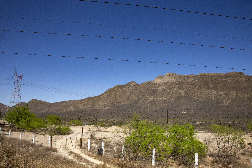 Land in Nuevo León where Tesla factory will be built