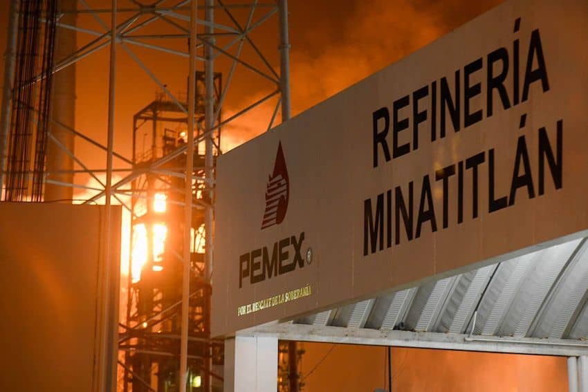 Pemex Fire