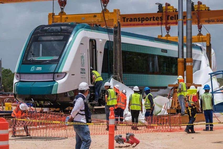 Maya Train workers