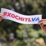 A XochitlVa placard