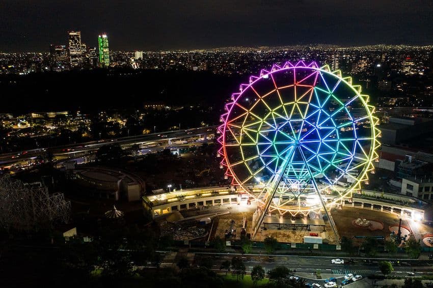 Amusement Park Ferris Wheel