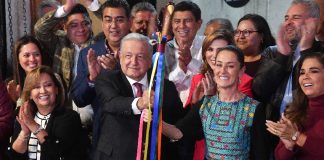 AMLO and Claudia Sheinbaum
