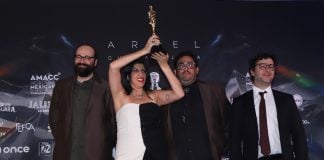 Filmmakers at the Ariel Awards