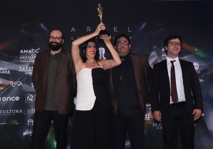 Filmmakers at the Ariel Awards