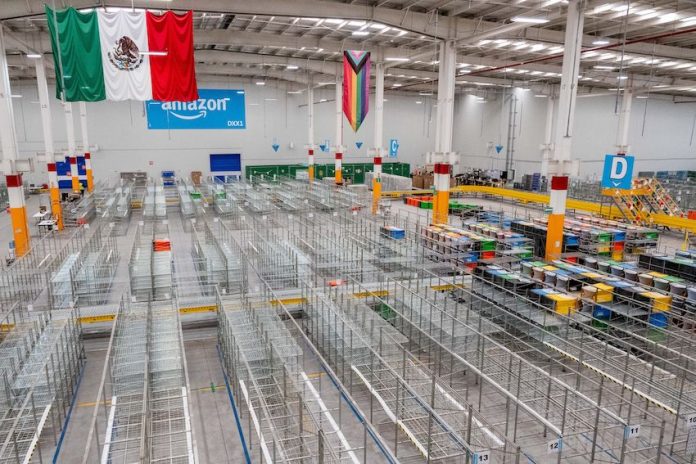 Amazon's biggest delivery center in Latin America opens in CDMX