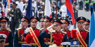 Russian parade