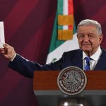 AMLO at the Friday morning press conference