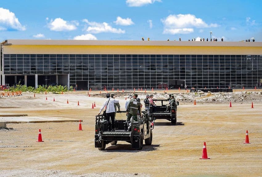 Tulum Airport constructions
