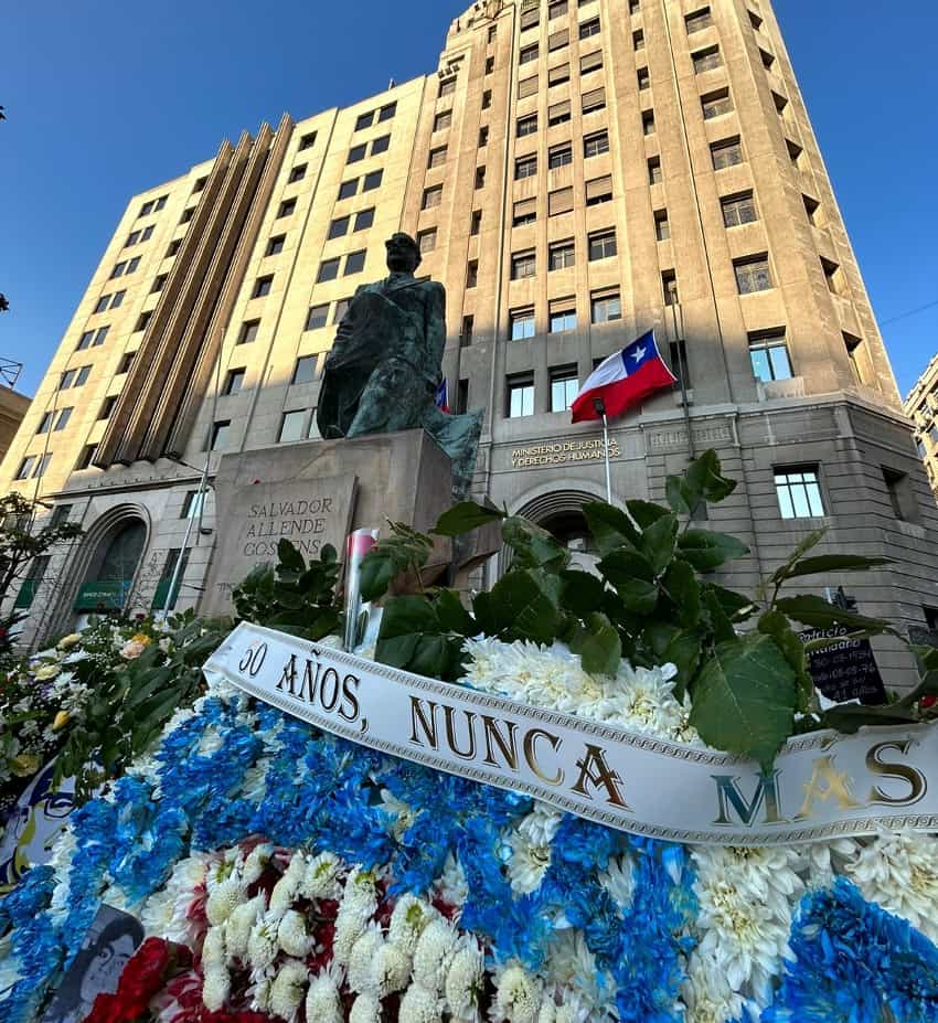 Commemoration of the Chilean coup