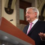 AMLO at a morning press conference