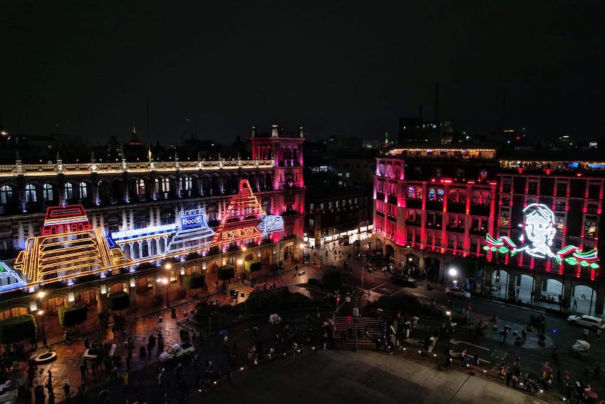 Zocalo lights