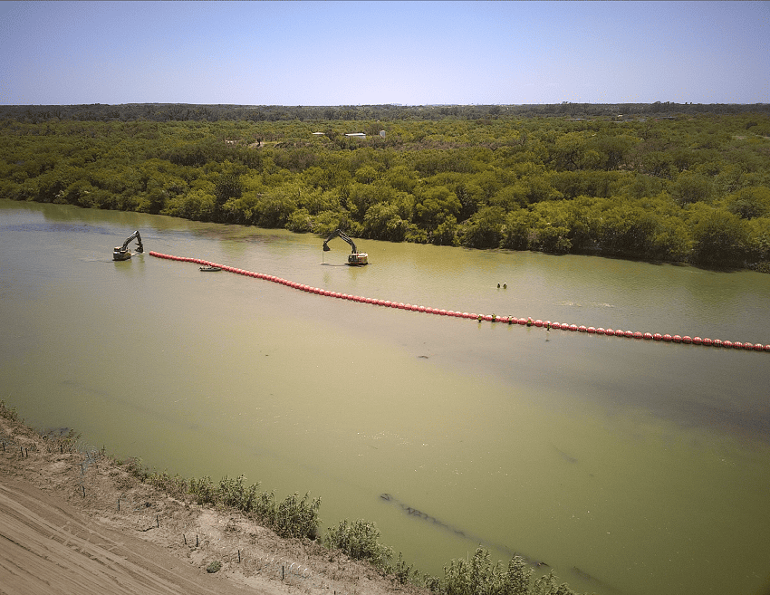 US choose orders Texas to take away Rio Grande floating obstacles