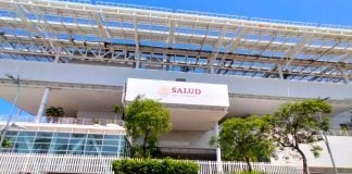 Health Ministry building in Acapulco