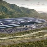 Tesla gigafactory rendering