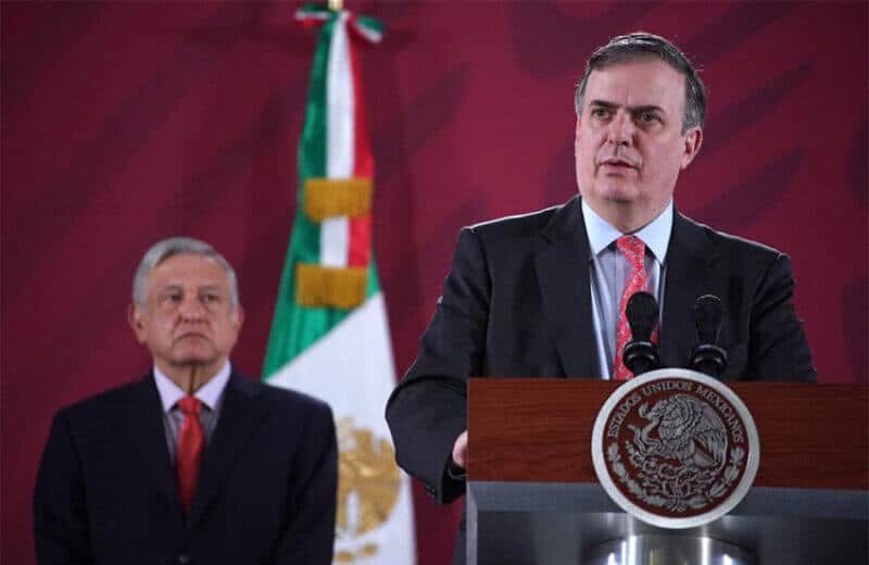 AMLO and Marcelo Ebrard