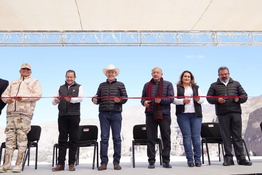 AMLO in Sonora in February