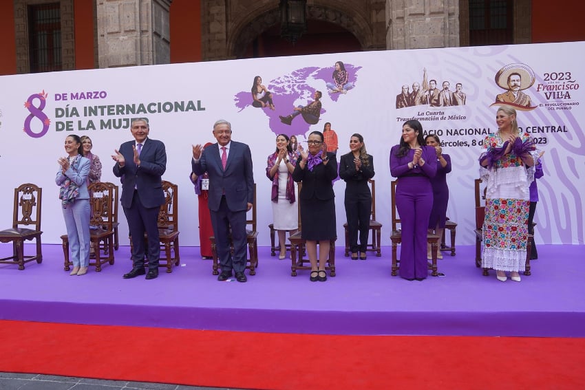 AMLO on International Women's Day