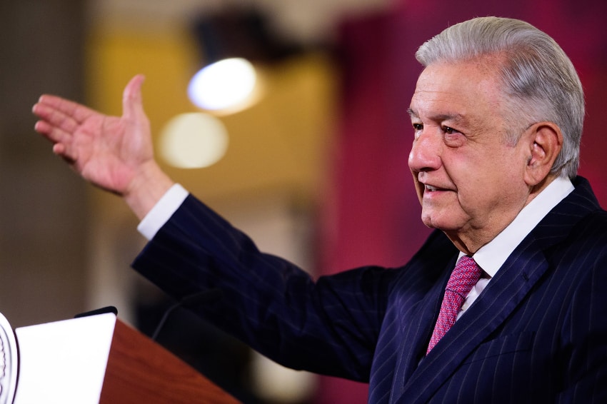 AMLO at Friday press conference