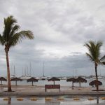 Storm approaches the Baja California Sur coast