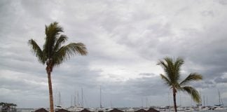 Storm approaches the Baja California Sur coast