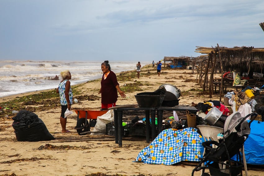 Storm damage Guerrero