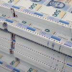 Mexican 500 peso bills