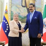 Alicia Bárcena and Nicolás Maduro