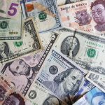 US dollars and Mexican pesos