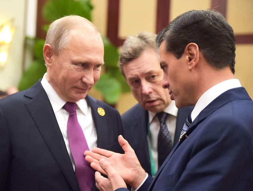 Putin Peña Nieto