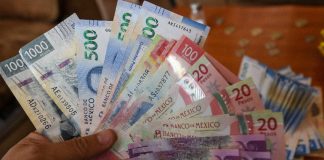 Mexican pesos