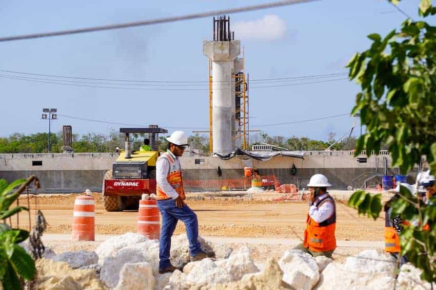 Maya Train workers