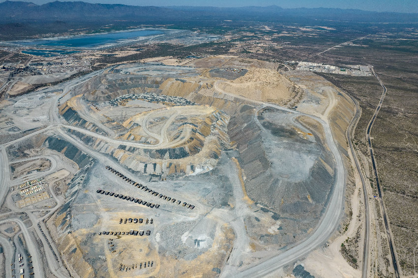 Peñasquito mine in Zacatecas