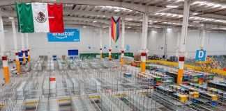Amazon delivery center CDMX